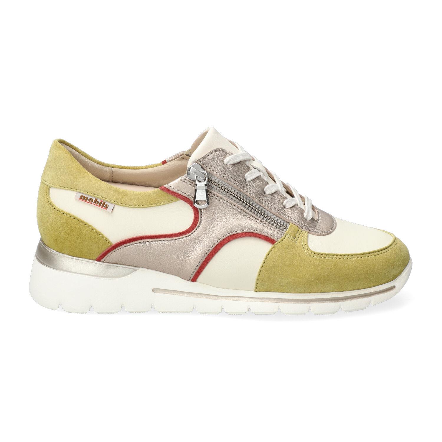 lacets femme modèle Esra jaune citron - Mephisto